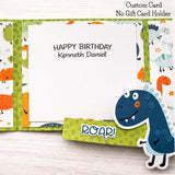 Custom handmade card styled