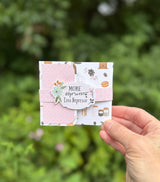 Giraffe and teddy gift card holder belly band