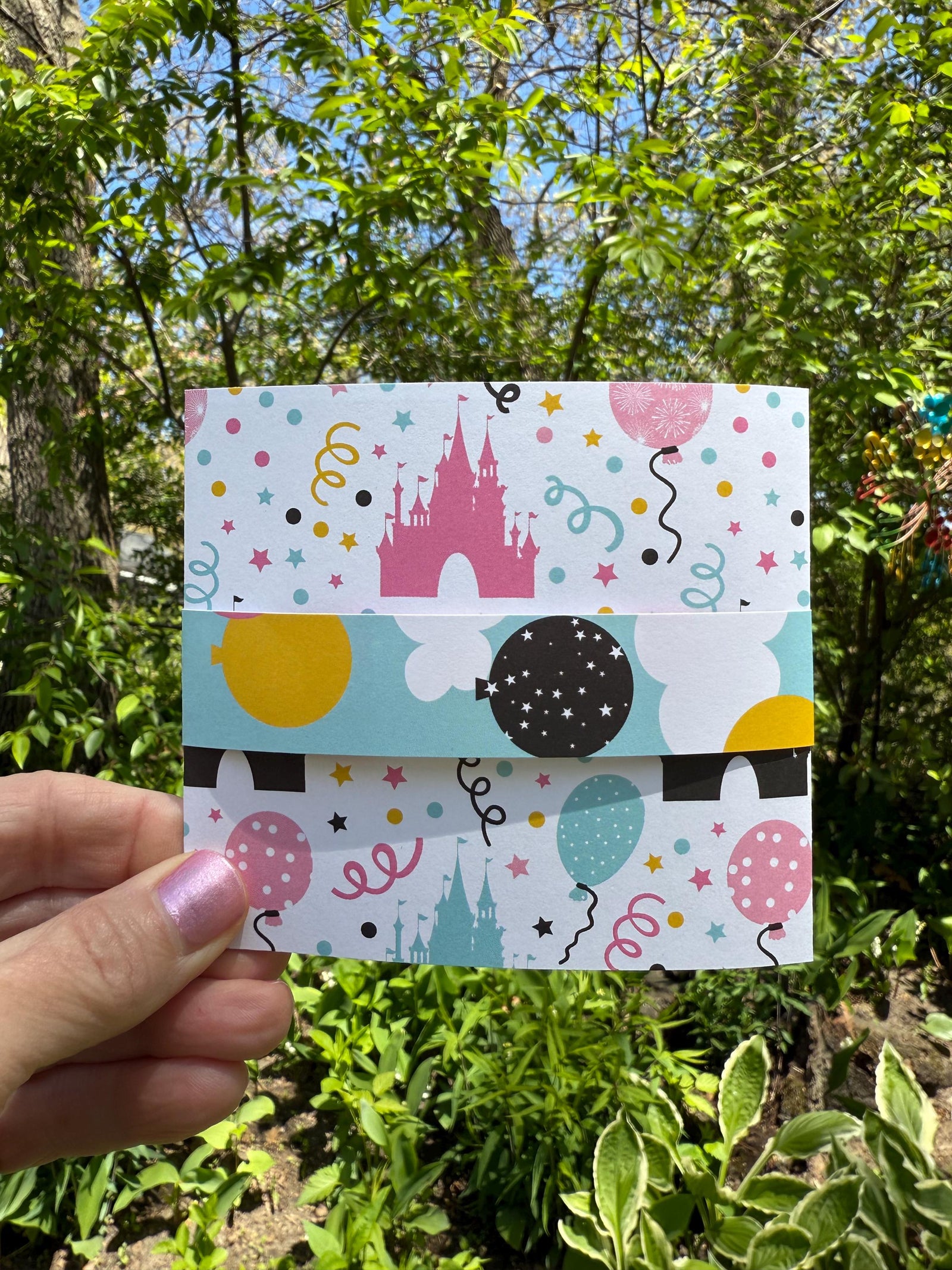 Princess castle card detail