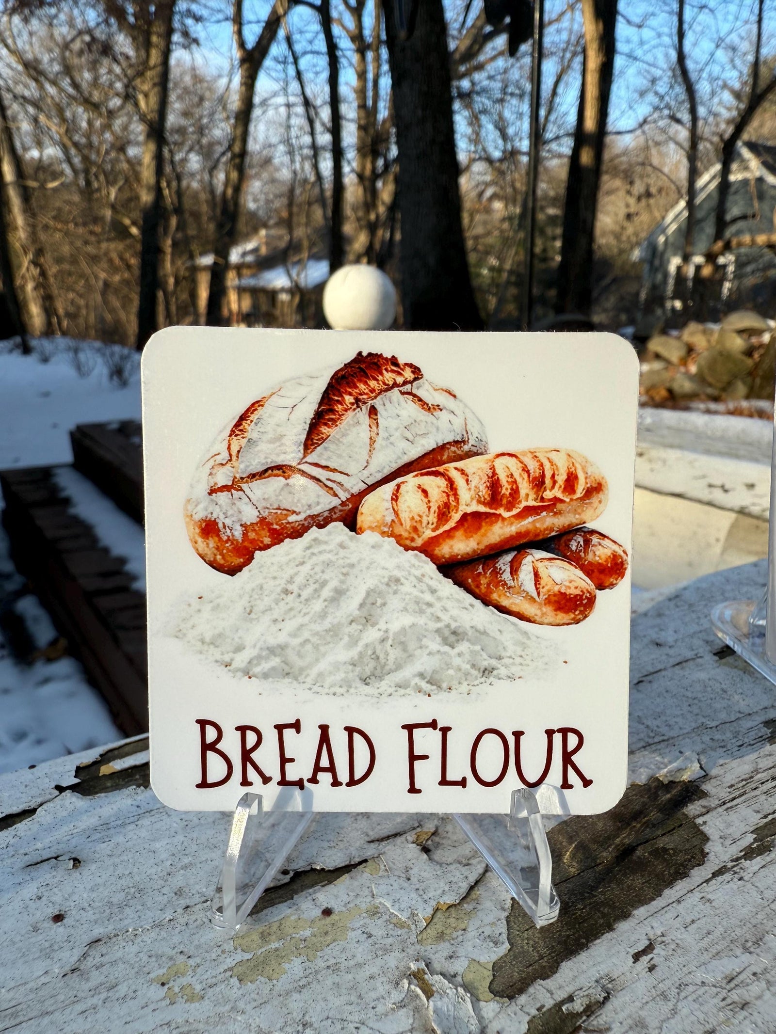 All-Purpose flour label