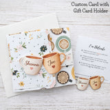 Custom handmade card detail