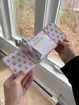 Cupcake birthday card inside