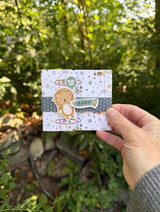 Lion baby boy gift card holder