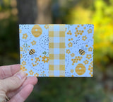 Bee You card inside message