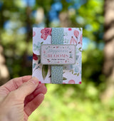 Plant lover gift card holder open showing pocket