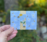 Bee Thank You Buzzing with Gratitude card