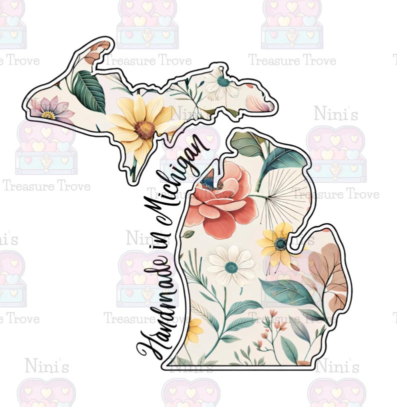 State sticker sheet layout