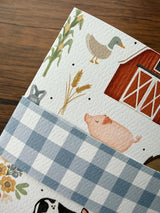 Farmhouse barn card belly band