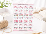 Laminated Shop Small Business sticker sheet