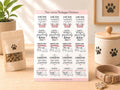 Paw-some Cat packaging sticker sheet