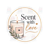 Cozy home-inspired stickers close-up