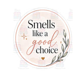 Clean Vibes Only sticker design