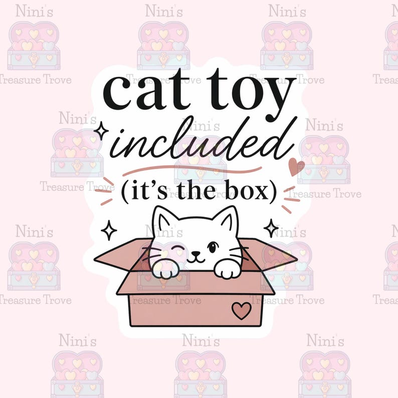 Cat sticker designs layout